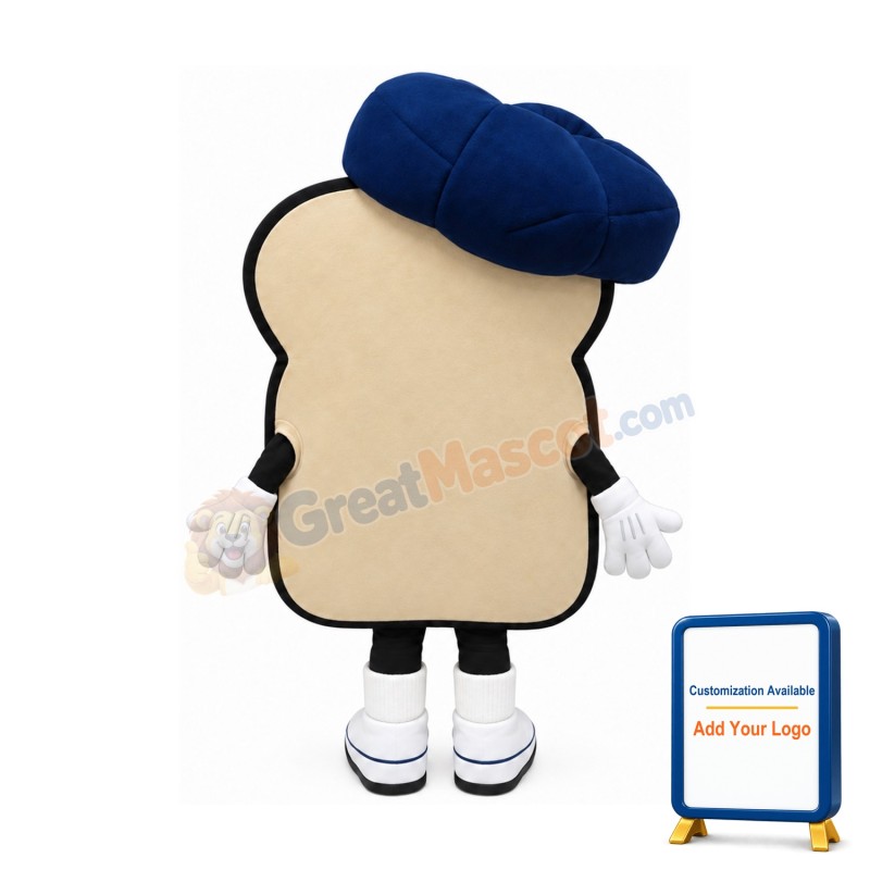 Toast Mascot Costume