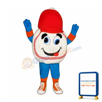 Cute Baseball Mascot Costume