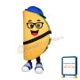 Happy Lightweight Taco Mascot Costume