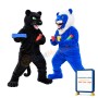 Black Panther Mascot Costume