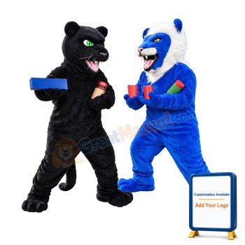 Best Quality Blue Lion Mascot Costume