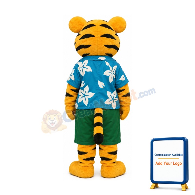 Super Cute Little Tiger Mascot Costume