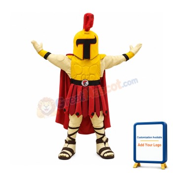 College Spartan Mascot Costume