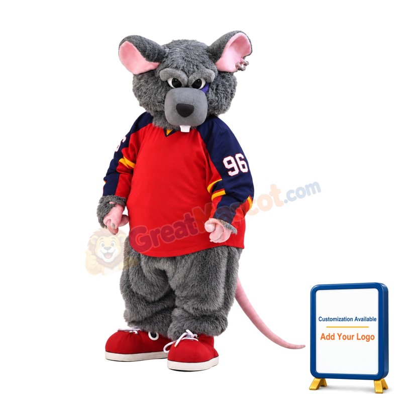 Sport Rat Mascot Costume