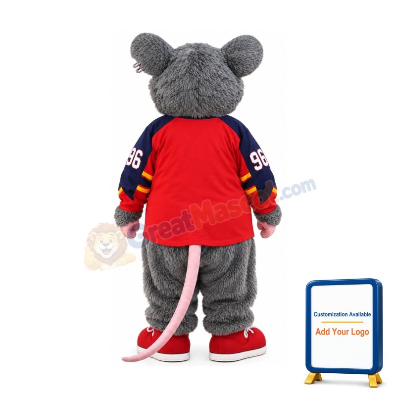 Sport Rat Mascot Costume