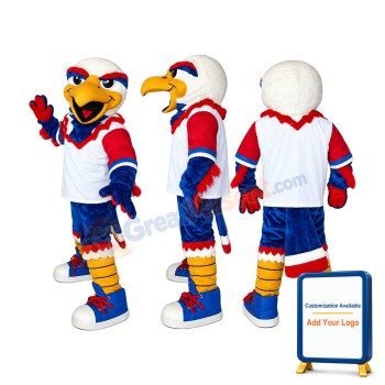 Sport Lightweight University Eagle Mascot Costume