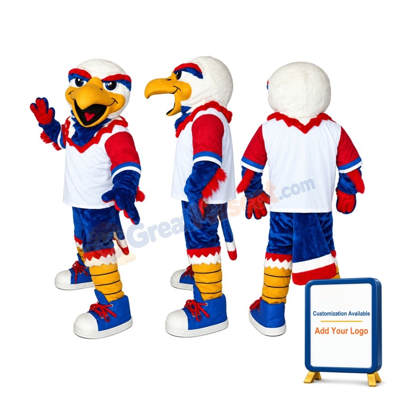 Sport Lightweight University Eagle Mascot Costume