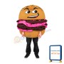 Delicious Hamburger Mascot Costume