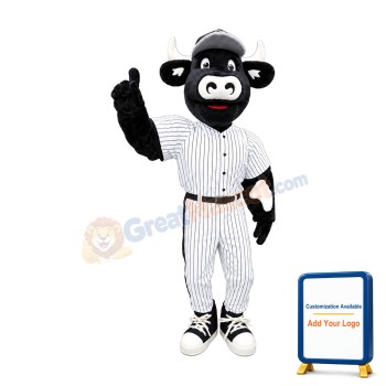 Sport School Bull Mascot Costume
