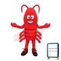Happy Lightweight Crawfish Mascot Costume
