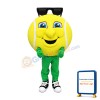 Happy Tennis Ball Mascot Costume