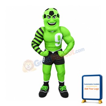 Football Man Mascot Costume
