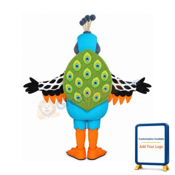 Peacock Mascot Costume