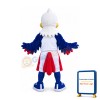 College Blue Eagle Mascot Costume
