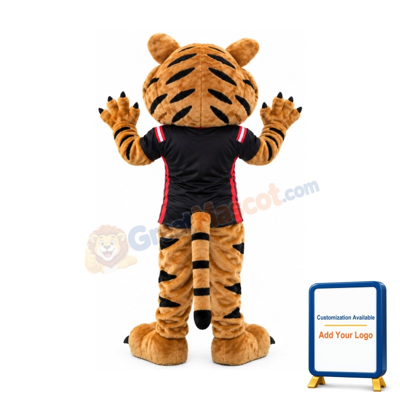 Friendly College Wildcat Mascot Costume
