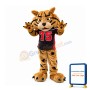 Friendly College Wildcat Mascot Costume