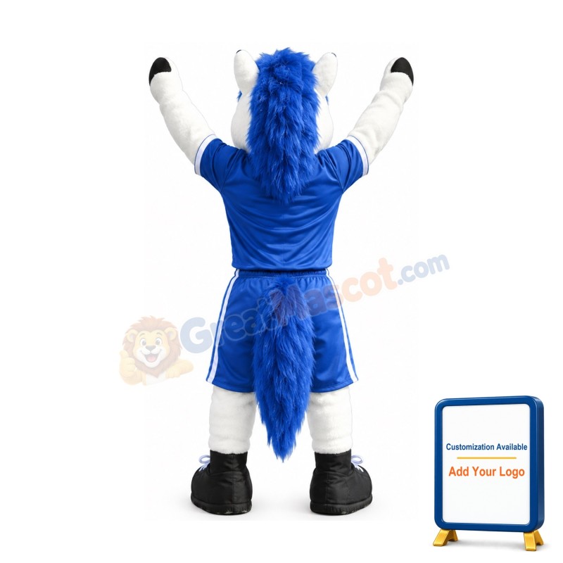 College Sport Horse Mascot Costume