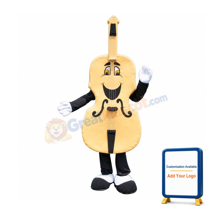 Guitar Mascot Costume