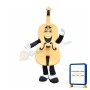 Guitar Mascot Costume
