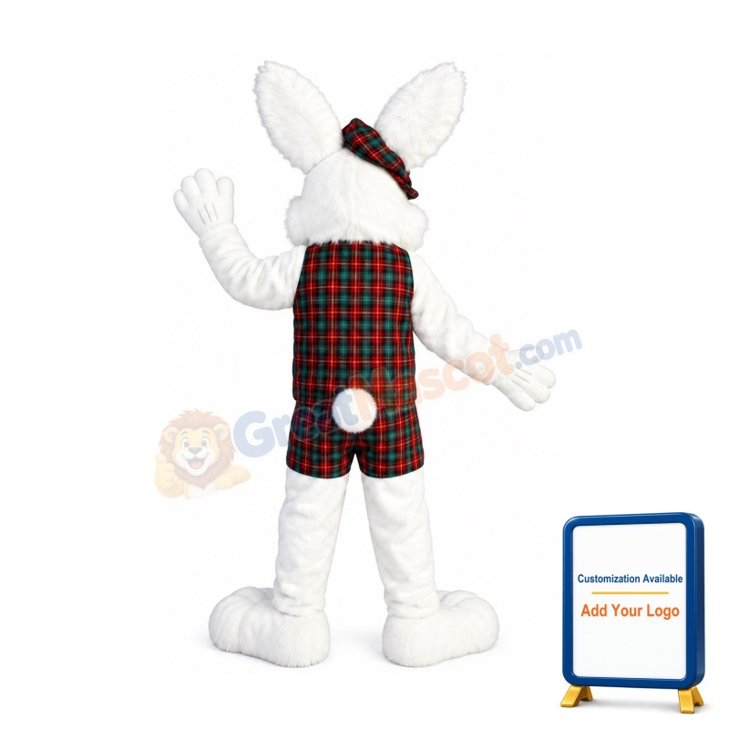 Super Lovely Bunny Mascot Costume