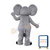 Pink Ear Elephant Mascot Costume