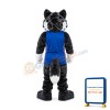 Sport College Wolf Mascot Costume