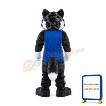 Sport College Wolf Mascot Costume