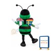School Bee Mascot Costume