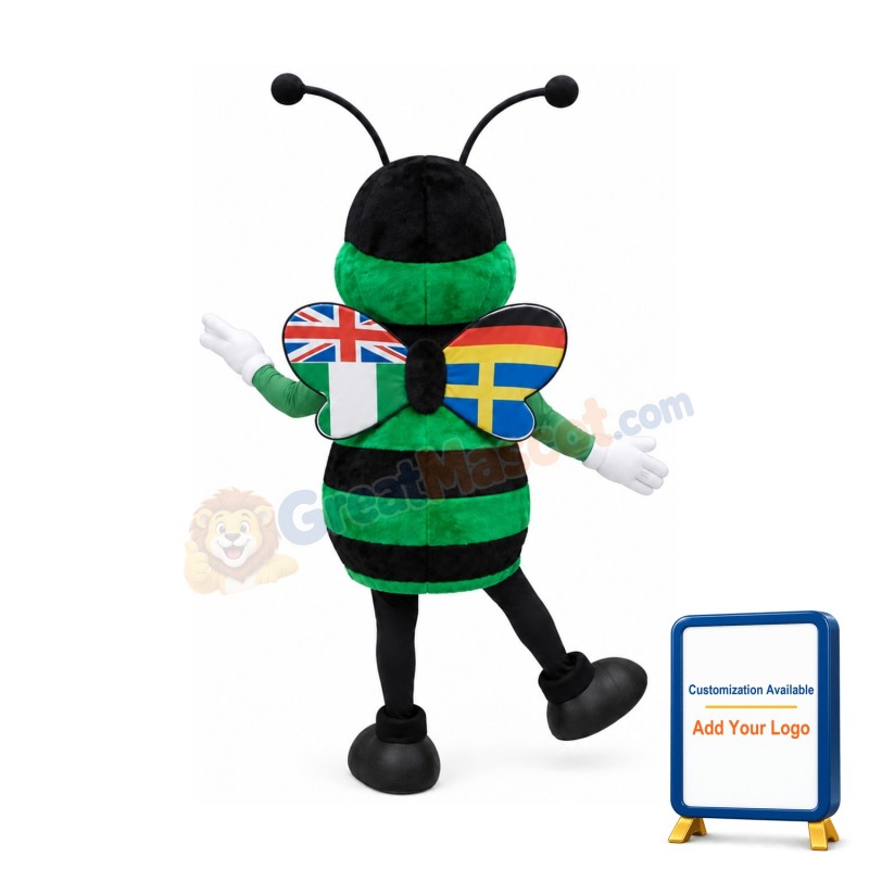 School Bee Mascot Costume