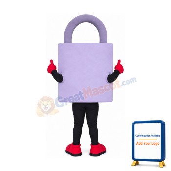 Padlock Mascot Costume