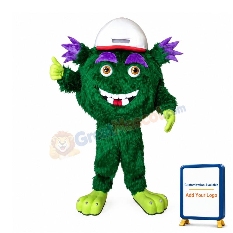 Happy Monster Mascot Costume