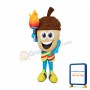 Happy Acorn Mascot Costume