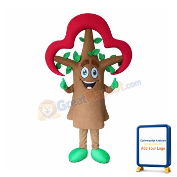 Happy Tree Mascot Costume
