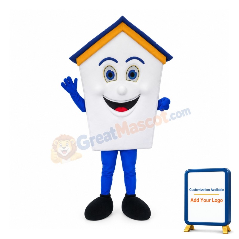 Happy House Mascot Costume