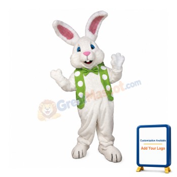 Super Cute White Rabbit Mascot Costume