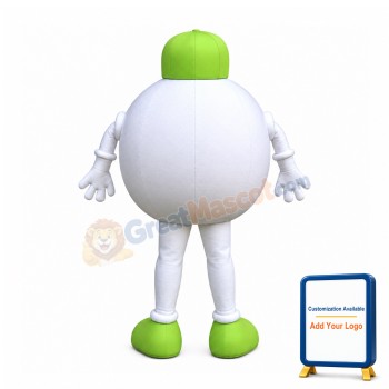 Eyeball Mascot Costume