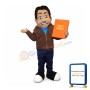 Church Boy Mascot Costume