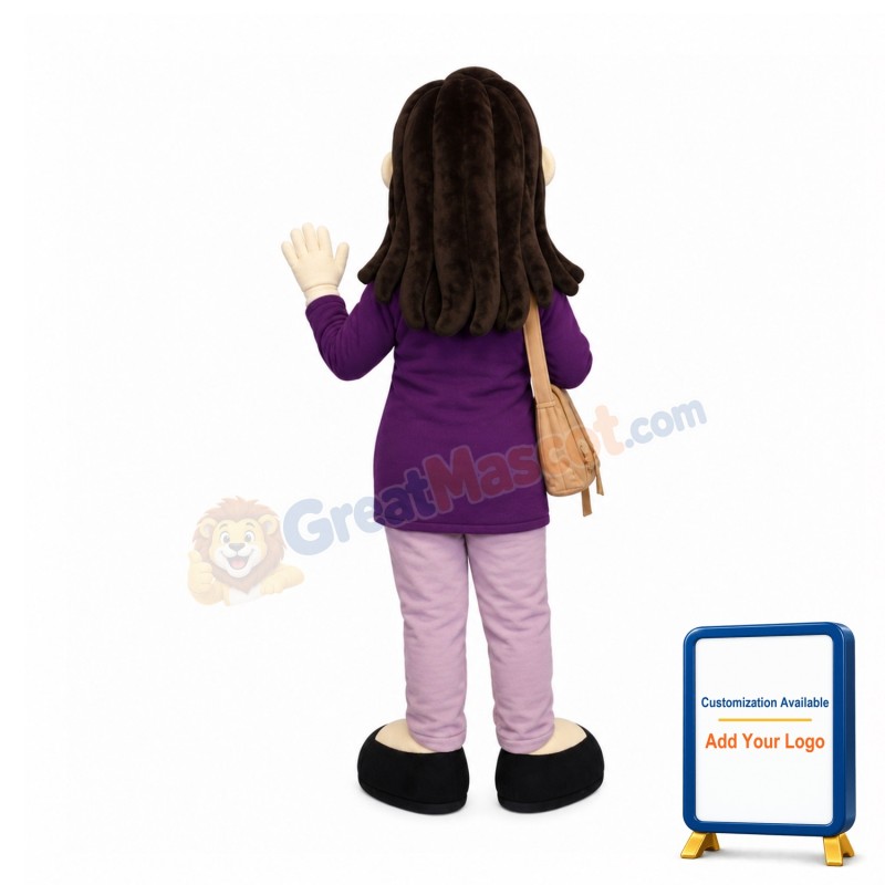 Church Girl Mascot Costume