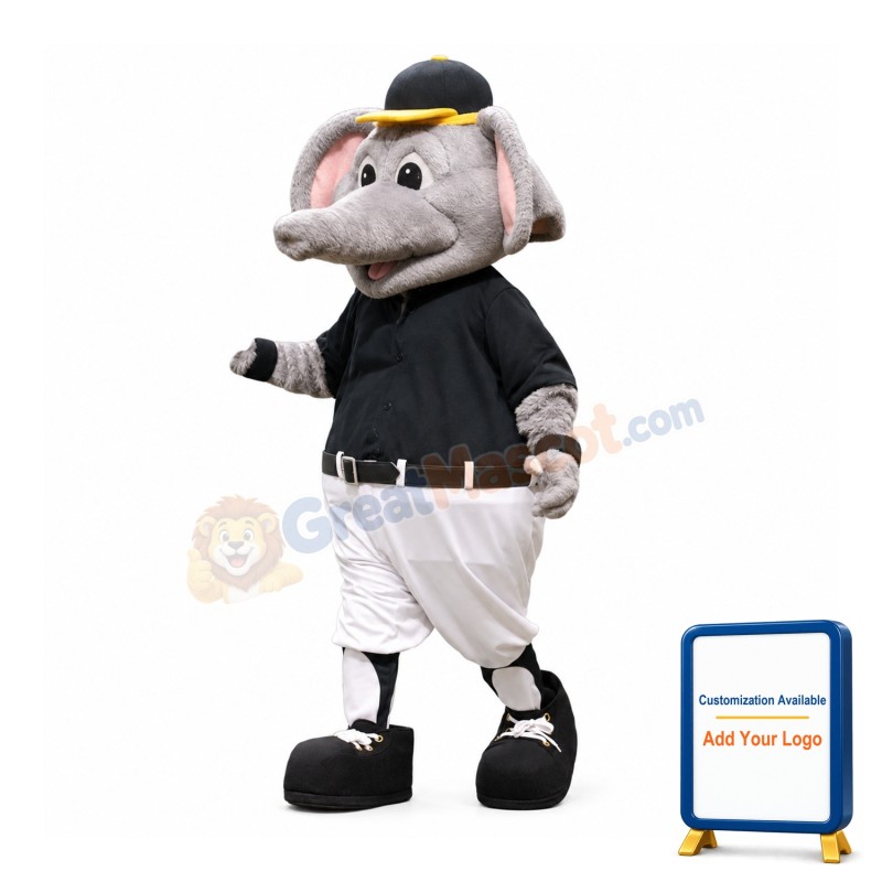 Sport Elephant Mascot Costume