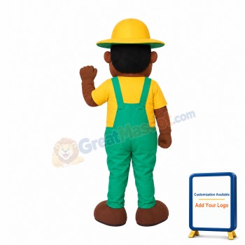 Happy Farmer Mascot Costume
