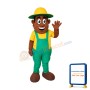 Happy Farmer Mascot Costume