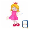 Netball Princess Mascot Costume