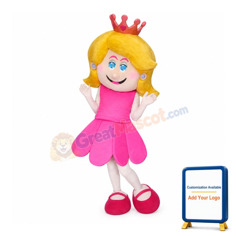 Netball Princess Mascot Costume