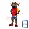 College Buffalo Mascot Costume