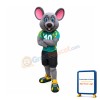 Sport College Mouse Mascot Costume