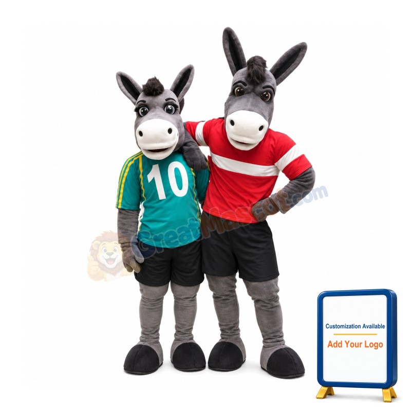Sport Donkey Mascot Costume