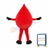 Blood Drop Mascot Costume