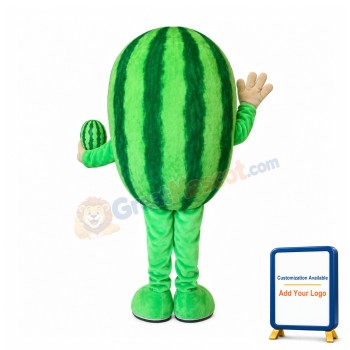 Happy Watermelon Mascot Costume