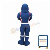 Blue Super Hero Mascot Costume