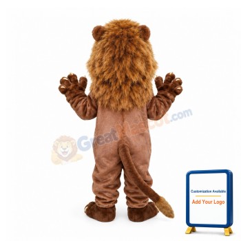 Fierce Deluxe Lion Mascot Costume